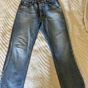 Moussy Women’s Faded Blue Straight Jeans